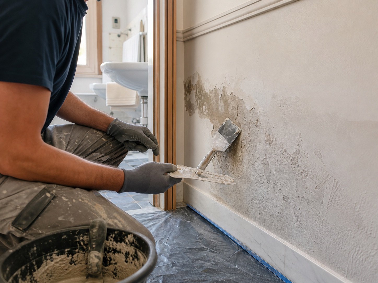 Pronto intervento muratore Bergamo per urgenze edili concrete